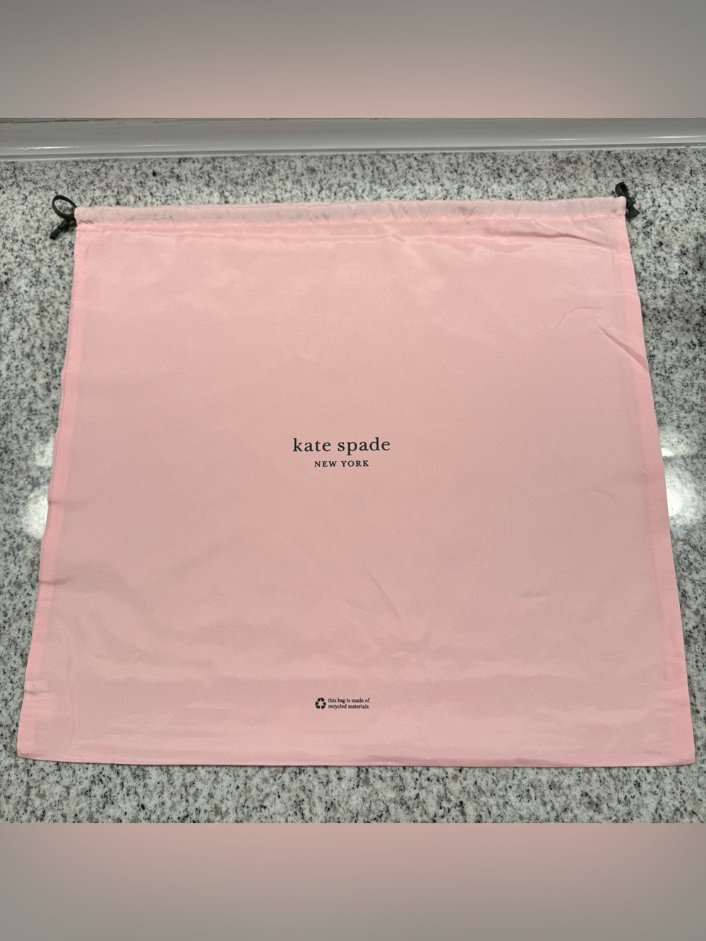 Kate Spade Extra Large Pink Dust Bag